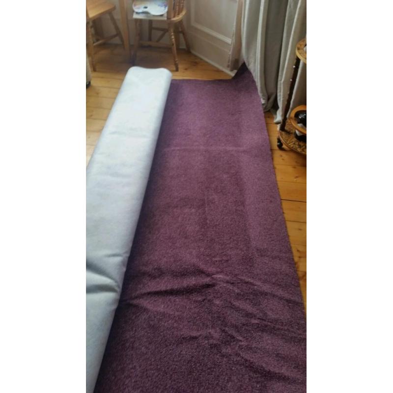 Brand New Carpet 13ft x 20ft - Deep Purple