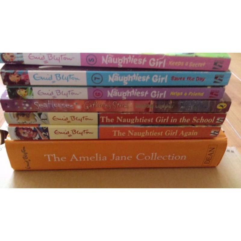 Selection of girls books age 5-10