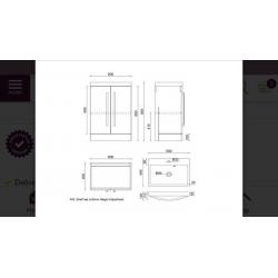 Victoria plumb drift Essen vanity basin & toilet units