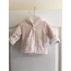 Reversible Baby Girl Coat