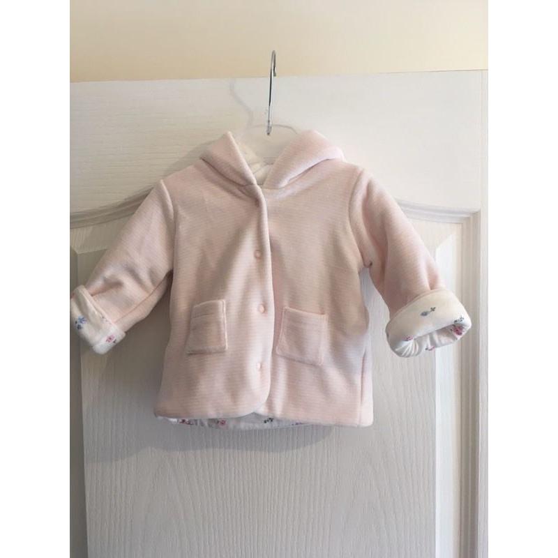 Reversible Baby Girl Coat