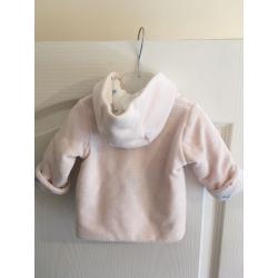 Reversible Baby Girl Coat