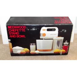 Kenwood Chefette - Mixer, Bowl and Blender/Measuring Jug with Stand. Still in box - never used.