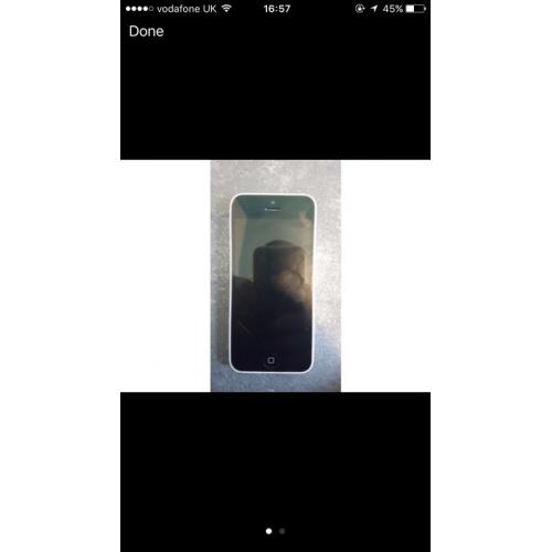 iPhone 5c in White