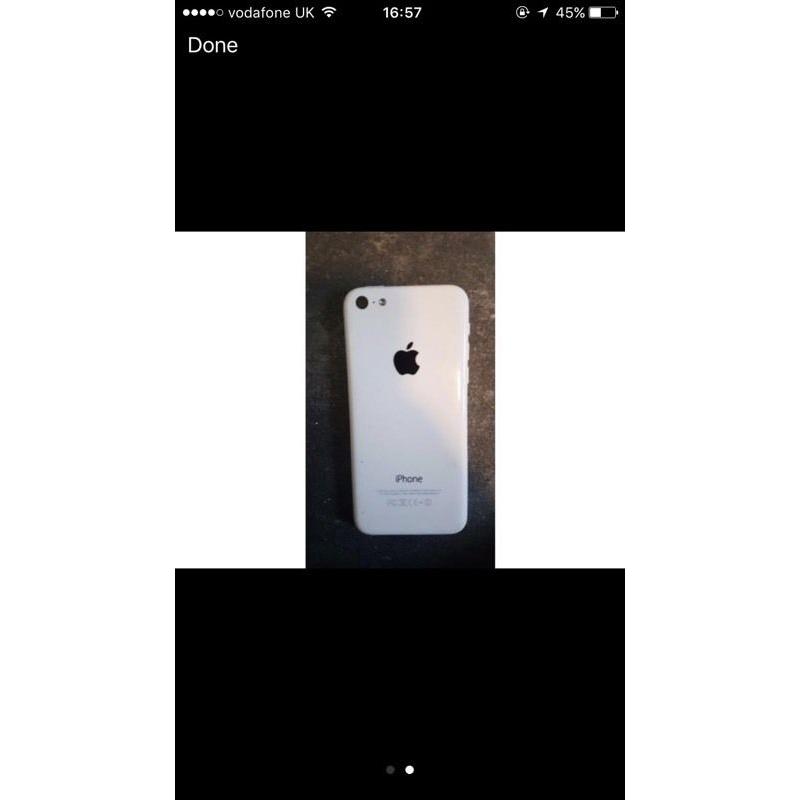 iPhone 5c in White
