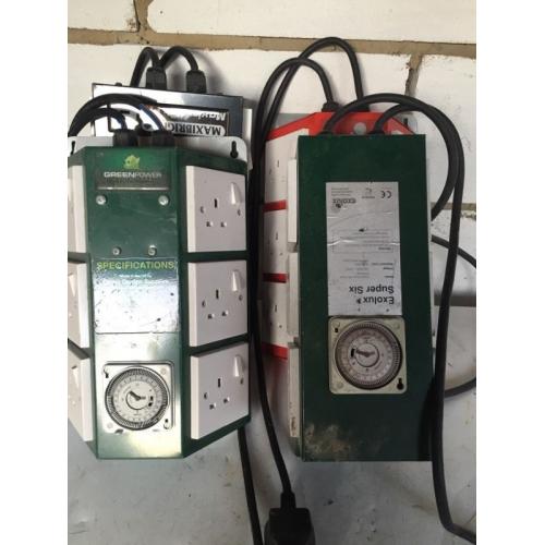Hydroponic 6 way contactors