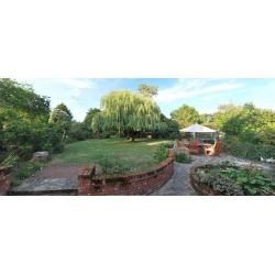Double room own bathroom and possible reception room in large country house.