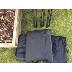 Nash NRD 12ft 3lb test curve rods x3