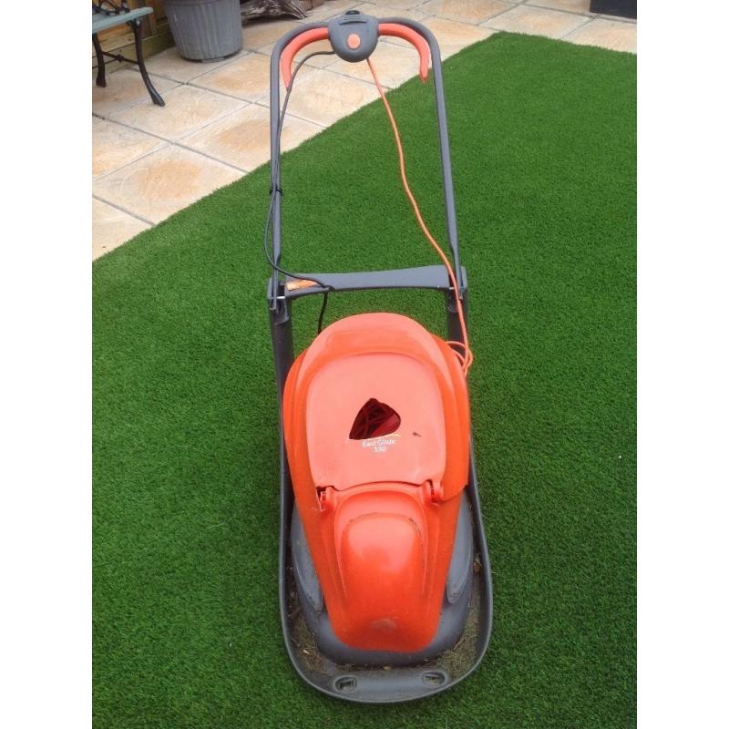 Flymo 330 easy glide Hoover mower ,works well but Iid is broken .
