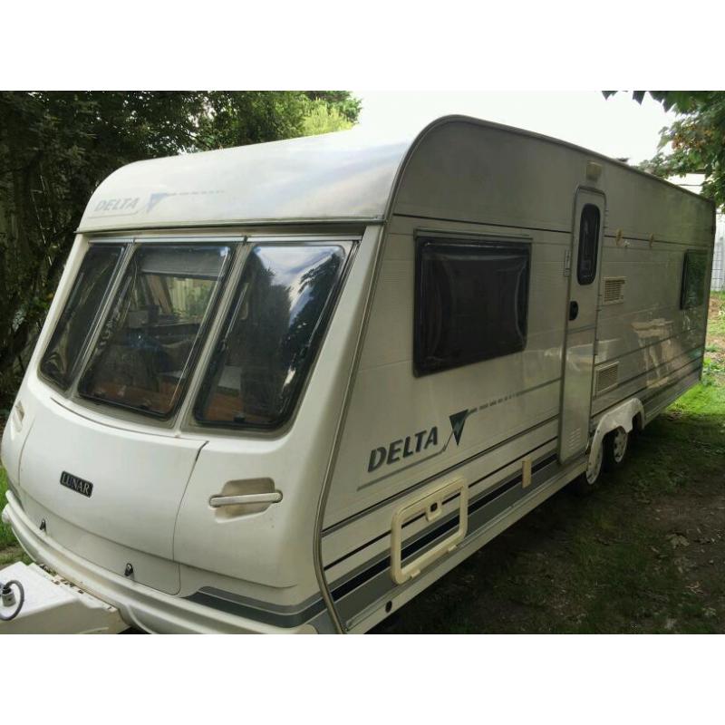 Lunar Delta 610/4 caravan vgc