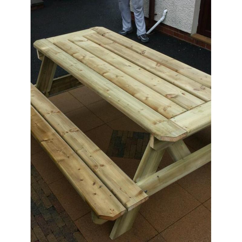 Heavy Duty Picnic Table