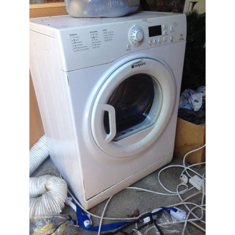 Hot point tumble dryer