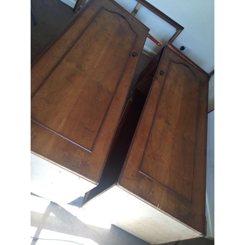 Beautiful Solid Large Vintage Wardrobe