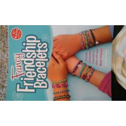 Make a Friendship bracelet kit and spiral bound book with cords/beads/charms