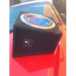 10/12 inch subbwoffer / sub in great working order