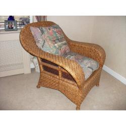 Fabulous Large Cane Chair