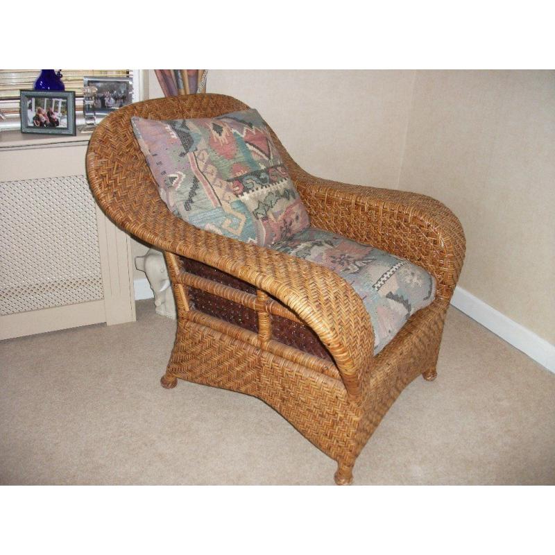 Fabulous Large Cane Chair