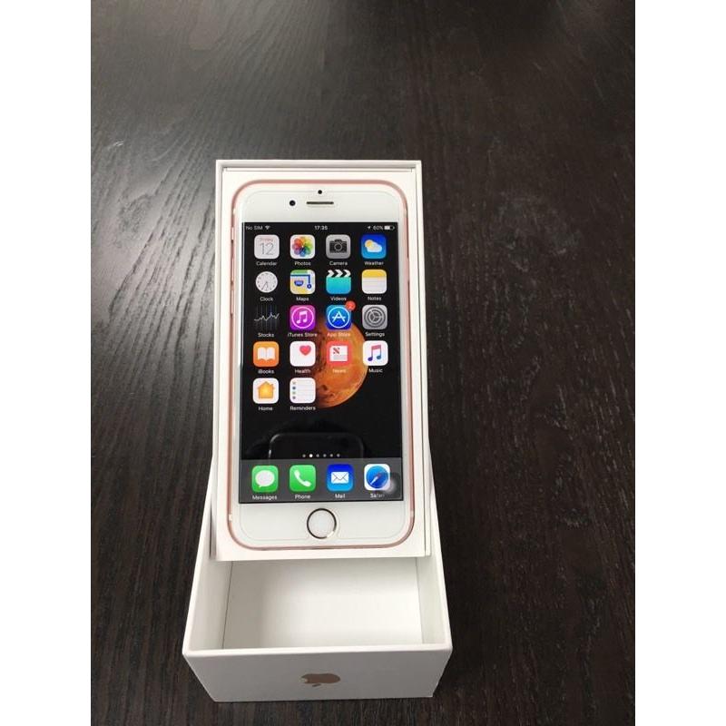 Iphone 6s 16gb unlocked rose gold Mint condition