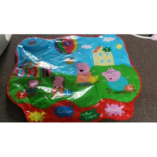 baby toys peppa pig playmat and some others