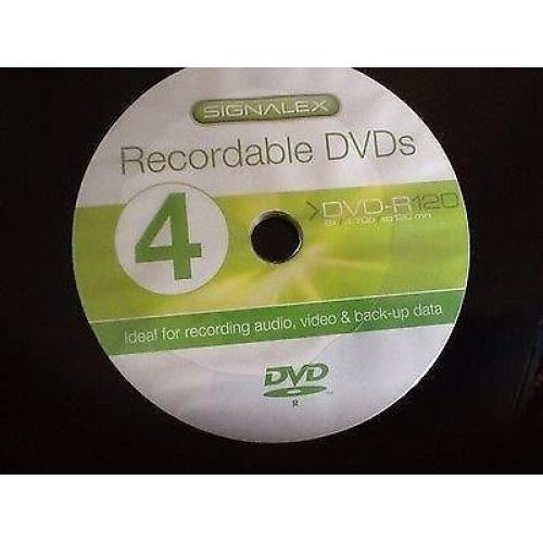 Blank DVDs. Loads of 'em.