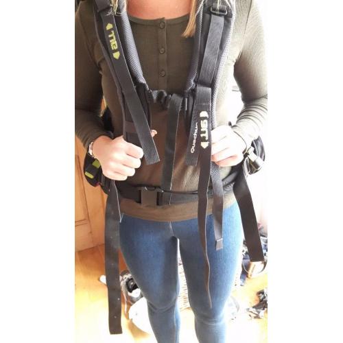 Quechua forclaz 70 +10 litre symbium access rucksack