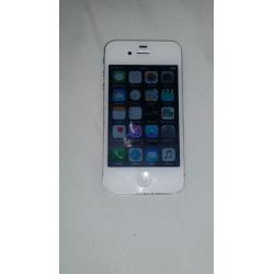 APPLE IPHONE 4S, 16GB, WHITE, LIKE NEW! NO TIME WASTERS