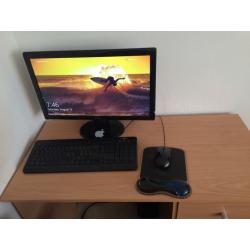 Gaming PC with accessories
