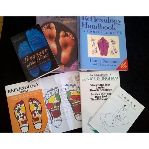 Reflexology Books x 5