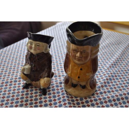 pair of toby mugs