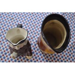 pair of toby mugs