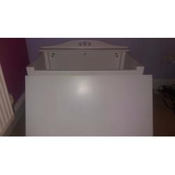 NEXT - TOY CHEST WITH HEART DETAILING X2