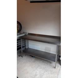 Stainless Steel Prep Table