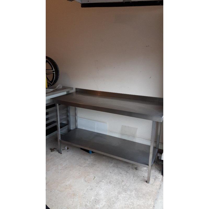 Stainless Steel Prep Table