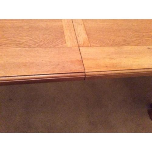 Solid Oak Harveys Dining Table and Chairs 6