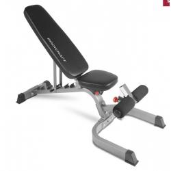BODYCRAFT F602 DELUXE F/I/D UTILITY BENCH (with preacher curl attachment)