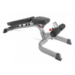 BODYCRAFT F602 DELUXE F/I/D UTILITY BENCH (with preacher curl attachment)