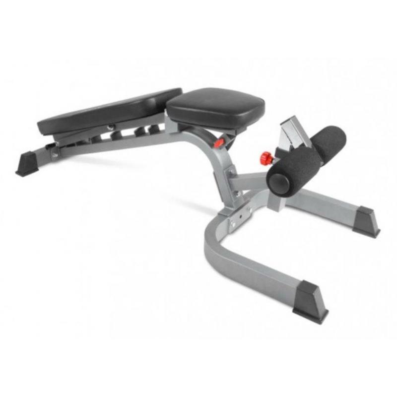 BODYCRAFT F602 DELUXE F/I/D UTILITY BENCH (with preacher curl attachment)