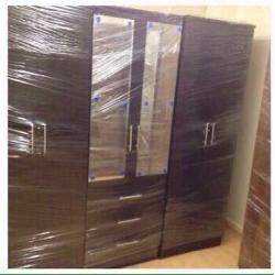 Black wardrobe