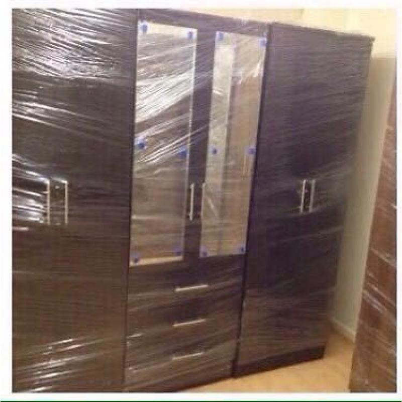 Black wardrobe