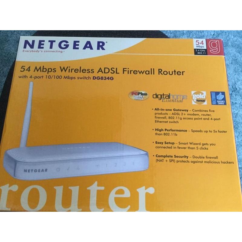 NETGEAR ADSL ROUTER DG834G