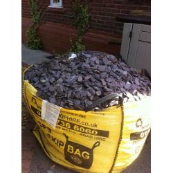 2 massive bags of purple stones