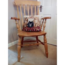 Pine carver chair