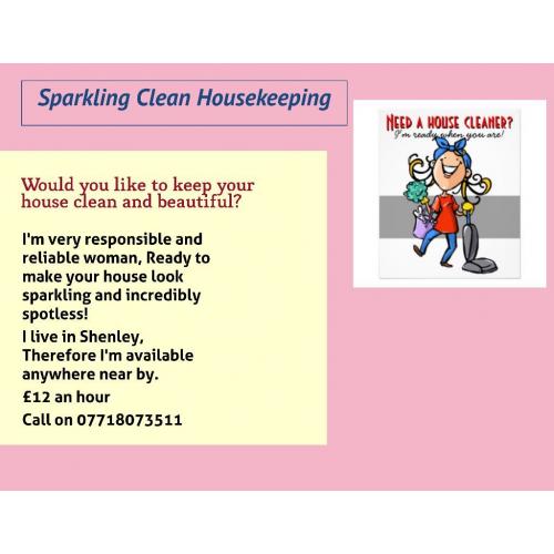 Sparkling Clean Housekeeping