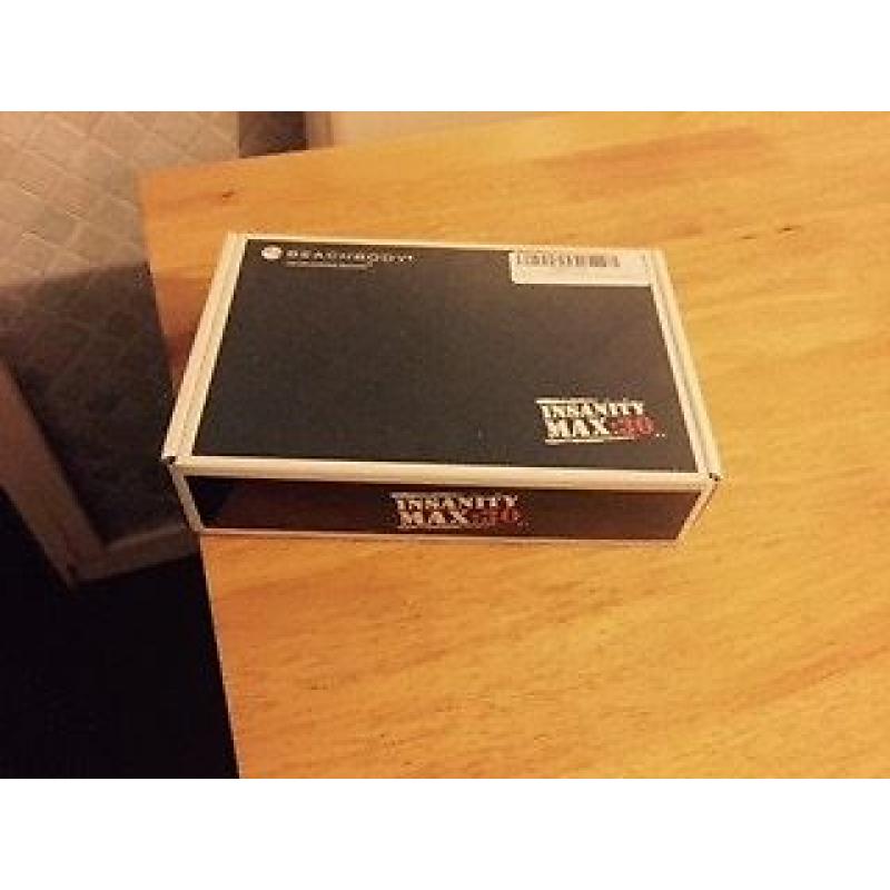 INSANITY MAX 30 BRAND NEW SEALED FULL SET WITH 13 DISC!BONUS DISC INCLUDED. UK VERSION'