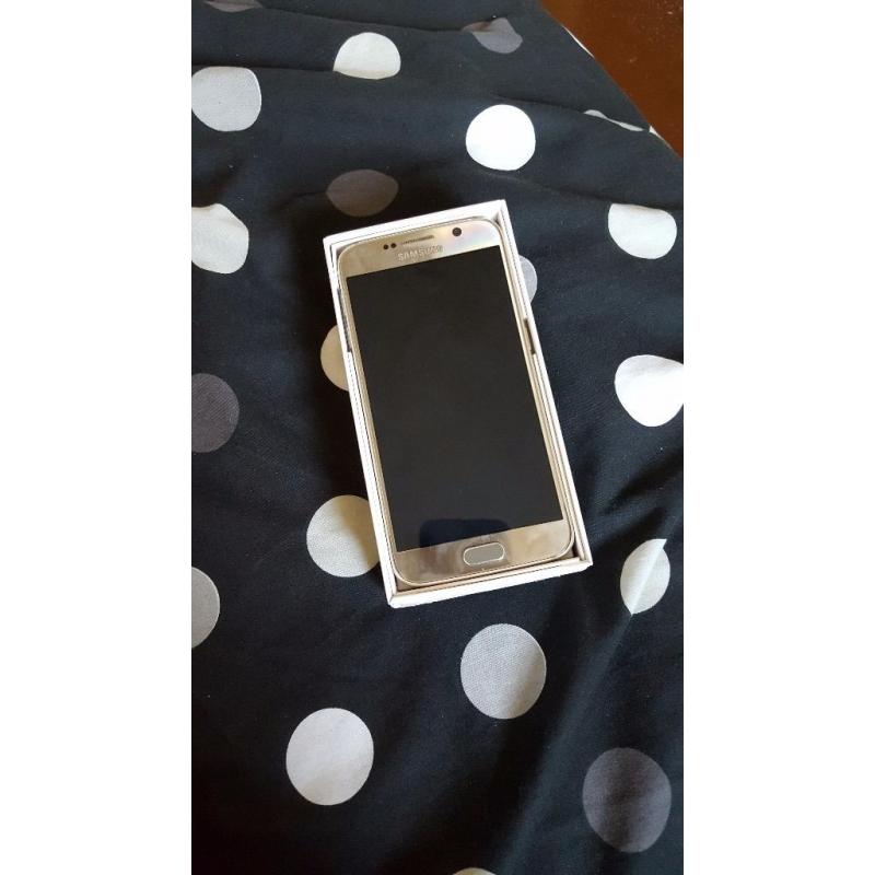 samsung s6 64gb in gold for sale