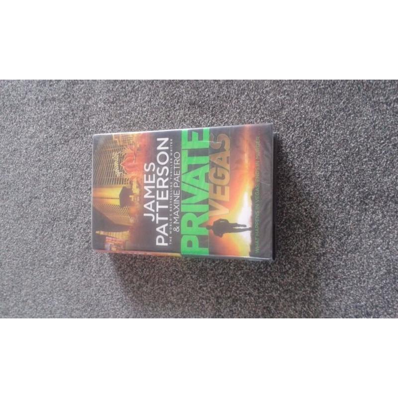 James Patterson private vegas hardbck