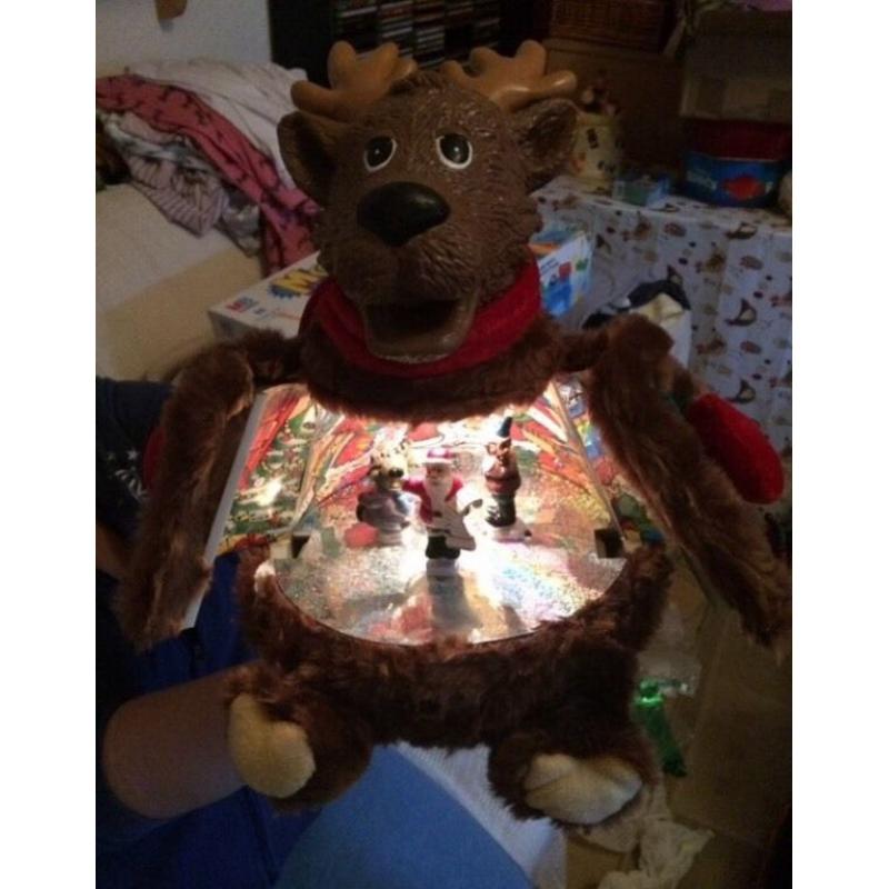 Singing Animated Reindeer