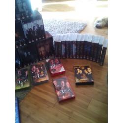 Massive X Files Collection inc 68 videos/dvds & limited item case