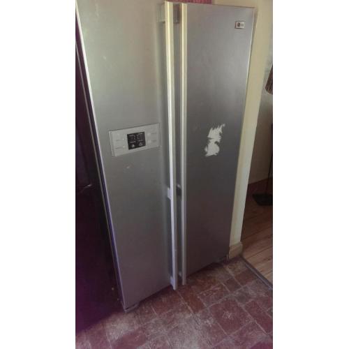 Broken fridge freezer