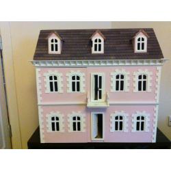 Large dolls house and furniture